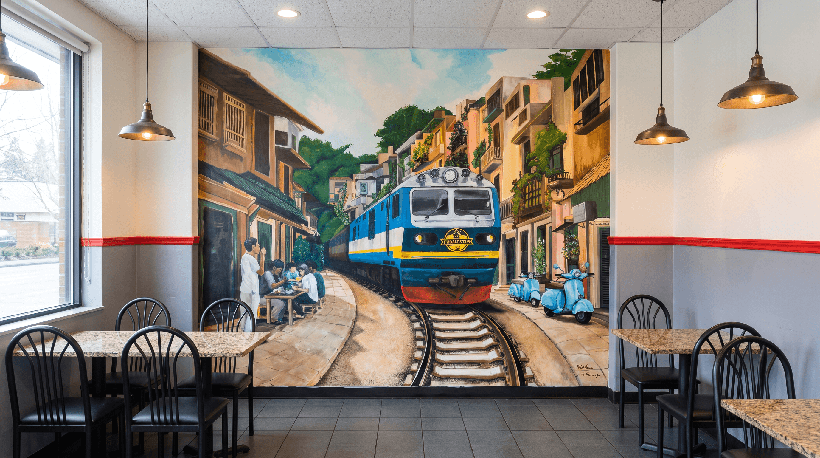 Pho Alley mural project